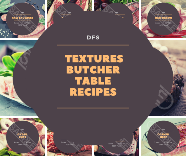 DFS Textures Butcher Table Bundle