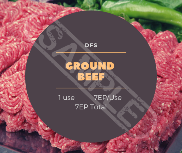 TEXTURE DFS Ground Beef