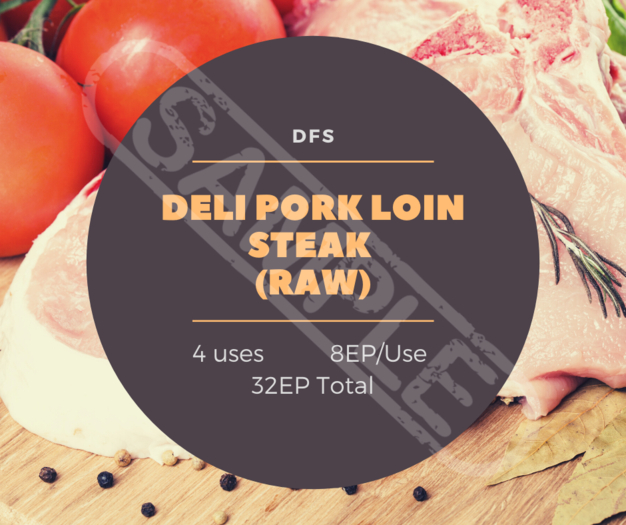 TEXTUREDFS_Deli Pork Loin Steak (Raw)