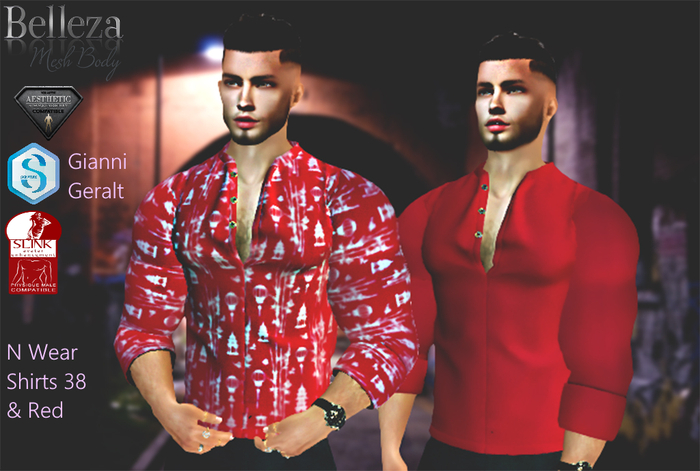 Brutal N Wear Shirts 38 & Red - Add Me