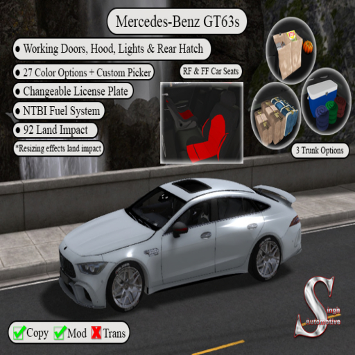 Singh Automotive - Benz GT63s (FL)