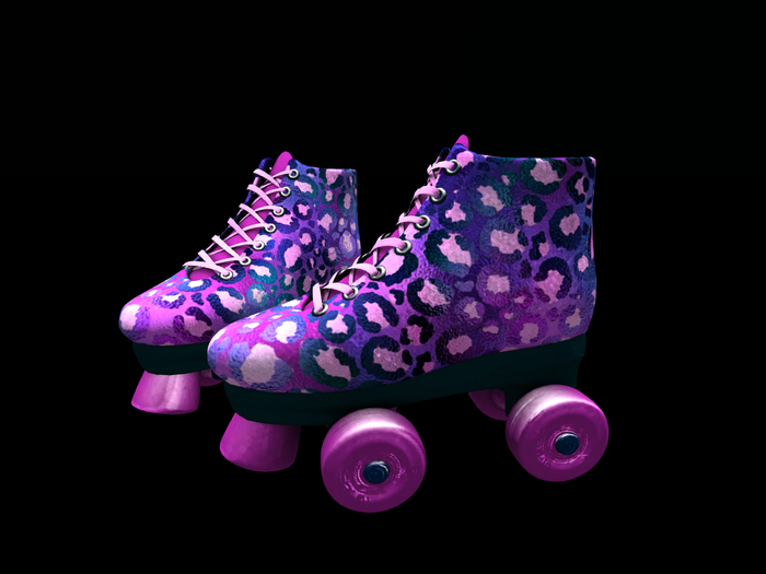 MetallicCheetah Roller Skates L$150