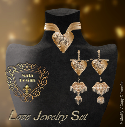 Nala Design - Love Jewelry Set