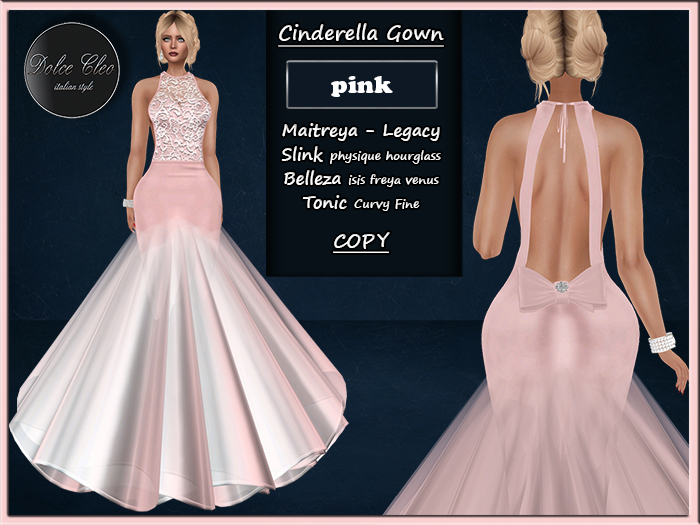 CINDERELLA GOWN - PINK 