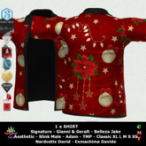 Merc - Open Shirt - Christmas Decor #4 - Most Fits Mens