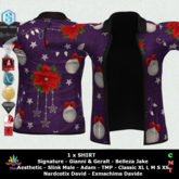 Merc - Open Shirt - Christmas Decor #3 - Most Fits Mens