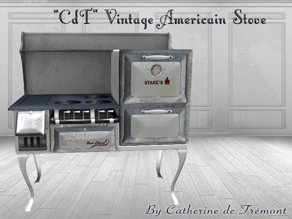 "CdT" Vintage American Stove