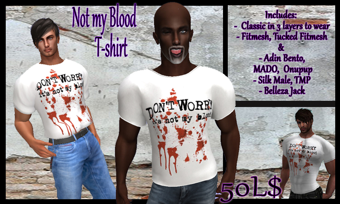Not My Blood T-Shirt / R.D.