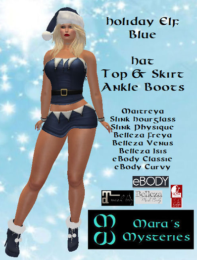 *MM* Holiday Elf Set - Blue