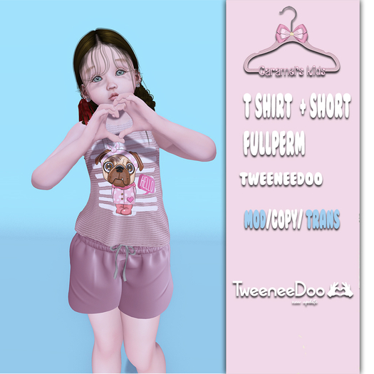 TweeneeDoo short e T-shirt fullperm