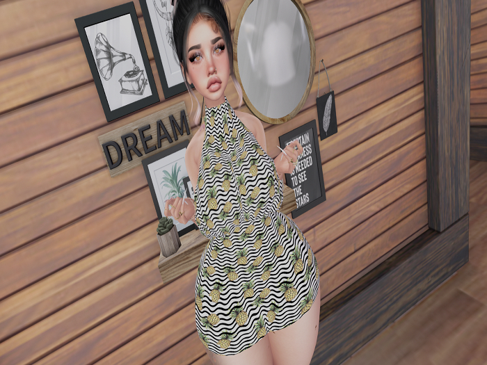 -SC- Bae Dress - Pineappz