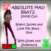 Bolero Jacket Pink