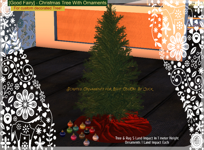 [Good Fairy] - Christmas Tree & Ornaments