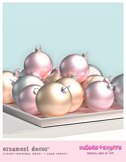 things&stuffs [ornament decor] unpack box