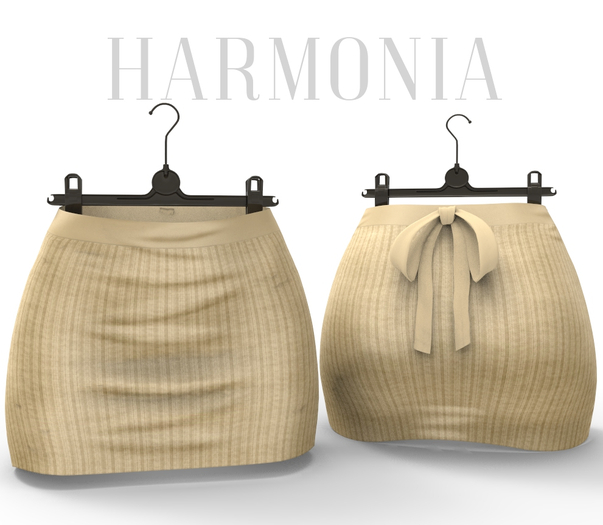Tan Wool Skirt