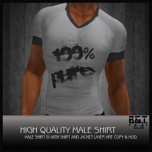 :.<B&T>.:  T-shirt - 100% pure
