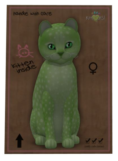 KittyCatS Box - Cheetah! Cheetah! - Kiwi - Girl