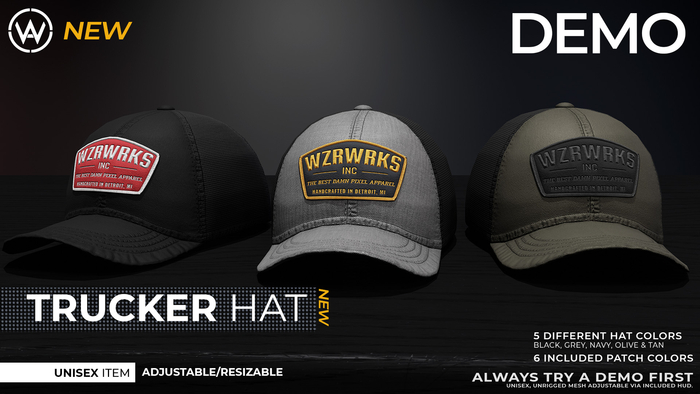 WAZ - Trucker Hat (DEMO)