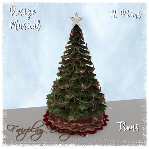 ~R~A Christmas Carol Musical Christmas Tree~