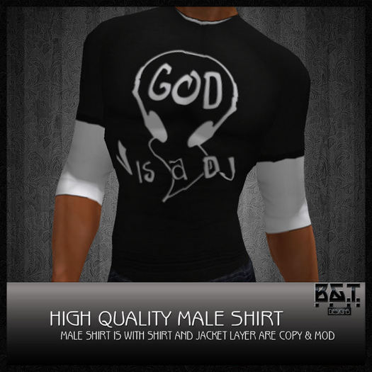 .Bijou ~ Male Shirt << God is a DJ