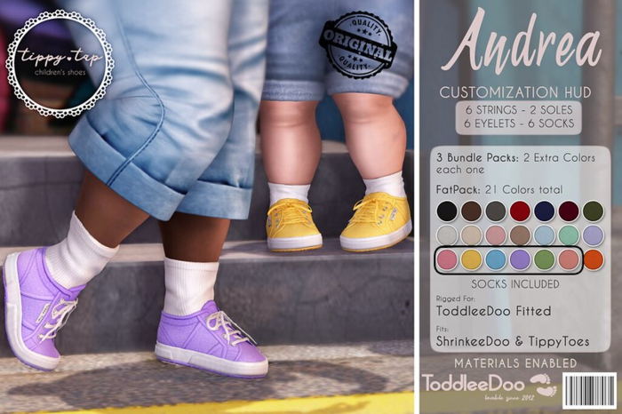 .Tippy.Tap. Andrea Sneakers - PASTEL