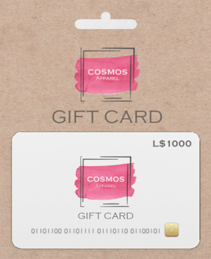 [COSMOS] L$1000 Gift Card