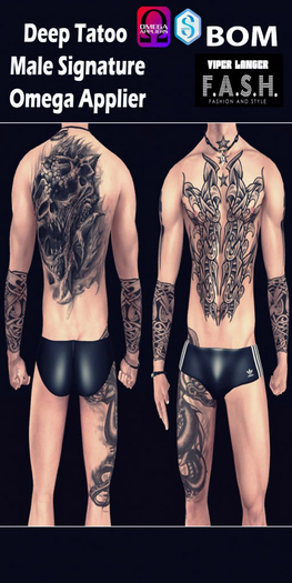 F.A.S.H VIPER Deep Tatoo Male Omega Applier BOM