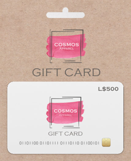 [COSMOS] L$500 Gift Card