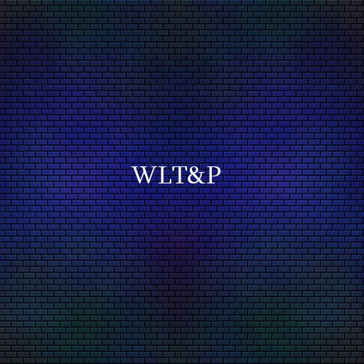 Blue Background brick wall Texture