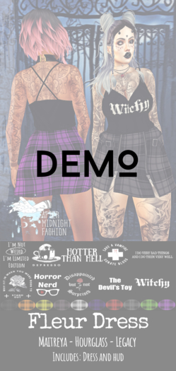 ::AM:: Fleur Dress DEMO