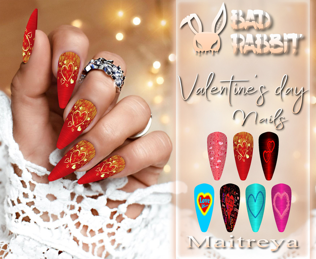=Impulse= Valentine's day nails Maitreya