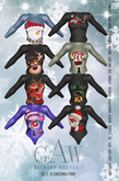 GAW Bethany Bodysuit Christmas Print Set-2