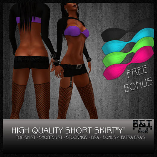 B&T *-=Sexy Short Skirt"y"=-* :.<ClUb PrOmO>.: