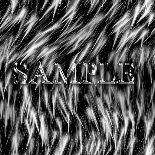 Zoy Texture [ Luxury fur 02 ] Seamless - Black