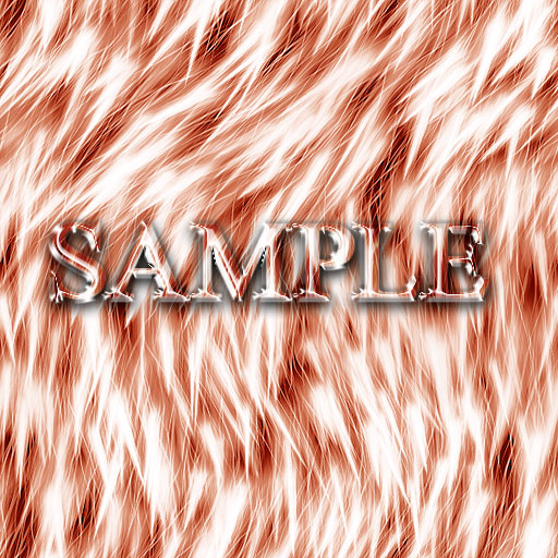 Zoy Texture [ Luxury fur 02 ] Seamless - Orange