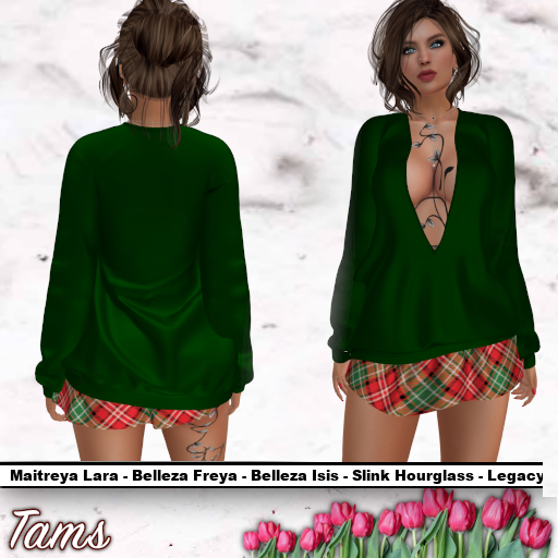 Sweater and Skirt - Devyn