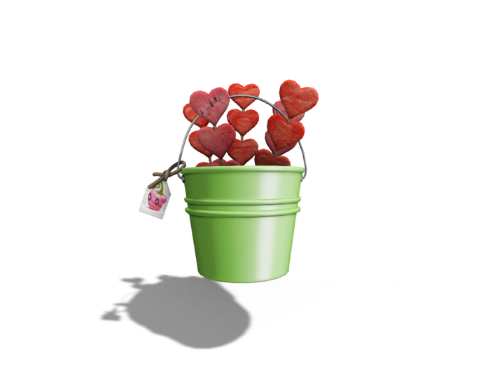 Fruit bucket green