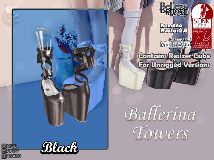 {MB} Ballerina Tower (Black)