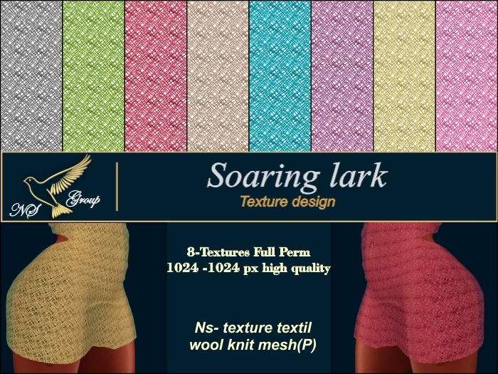 Ns- texture textil wool knit mesh(P)