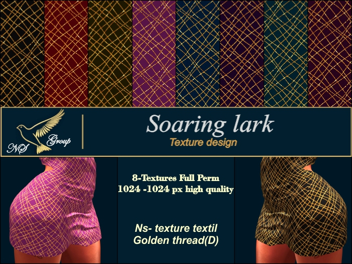 Ns- texture textil Golden thread(D)