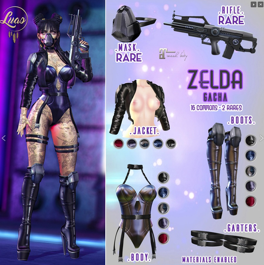 Luas Zelda Boots Red MAITREYA