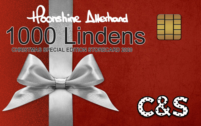 [2X1 - PAY 1 AND GET 2] - Chic & Shoes :: Christmas 2021 Special Edition 1000L$ Giftcard