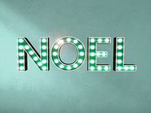 NinaLaure | Light Letters NOEL | Green