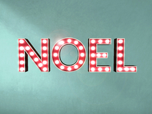 NinaLaure | Light Letters NOEL | Red