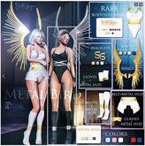 Belle Epoque { Metal Bird } Belt Black (Box)