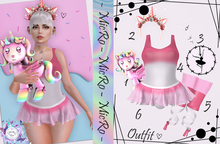 - MicRo - Ballerina Outfit Pink White