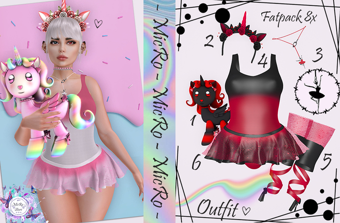 - MicRo - Ballerina Outfit Fatpack