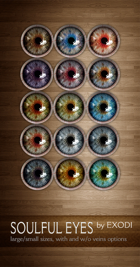 :: Exodi :: Soulful Eyes Series (FATPACK)