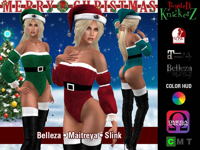 ::TK:: Christmas Body Suit