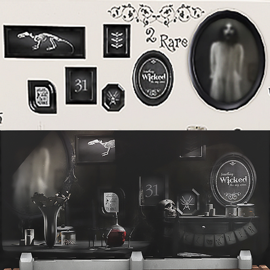 GizzA - Halloween Decor / Frames [2] RARE